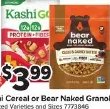 Kashi Cereal or Bear Naked Granola
