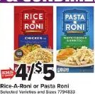 Rice-A-Roni or Pasta Roni