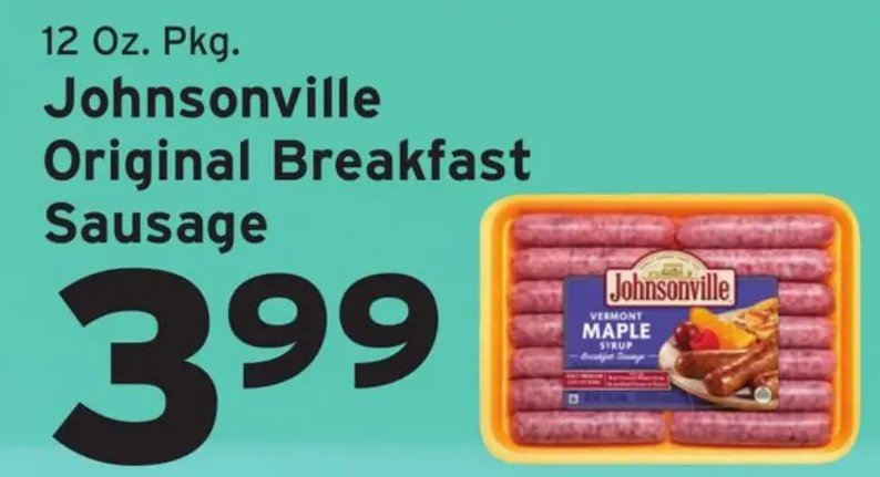 Johnsonville Original Breakfast Sausage