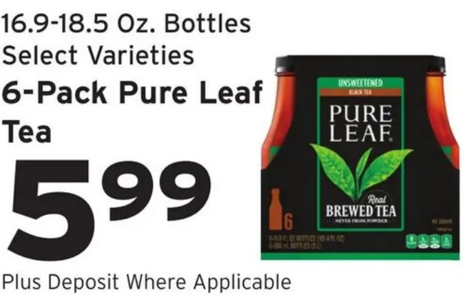 6-Pack Pure Leaf Tea