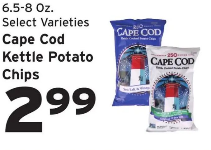 Cape Cod Kettle Potato Chips