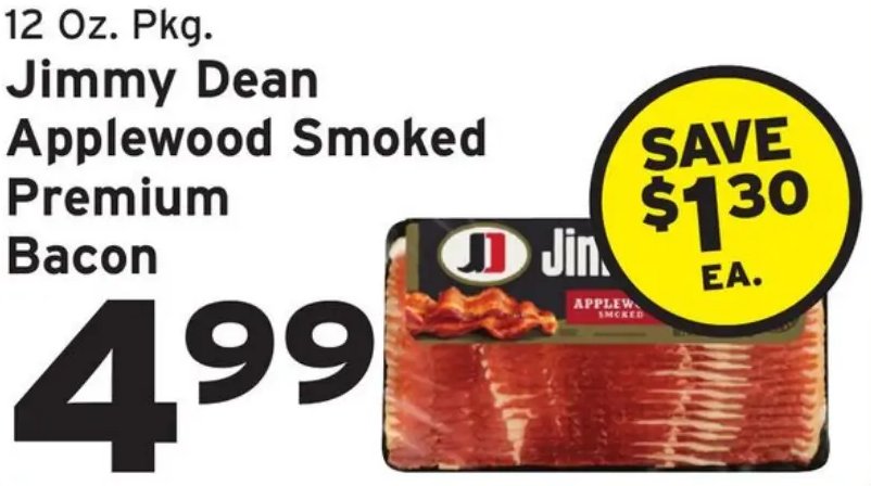 Jimmy Dean Applewood Smoked Premium Bacon