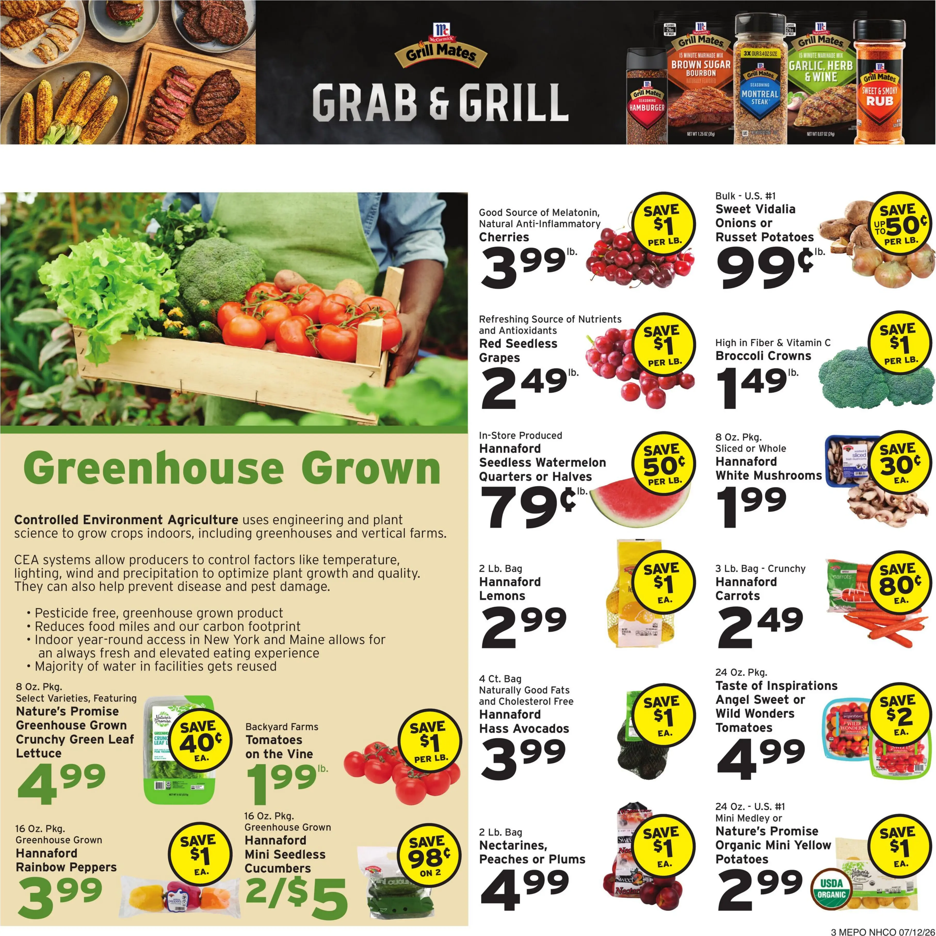 Hannaford Weekly Ad Page 3