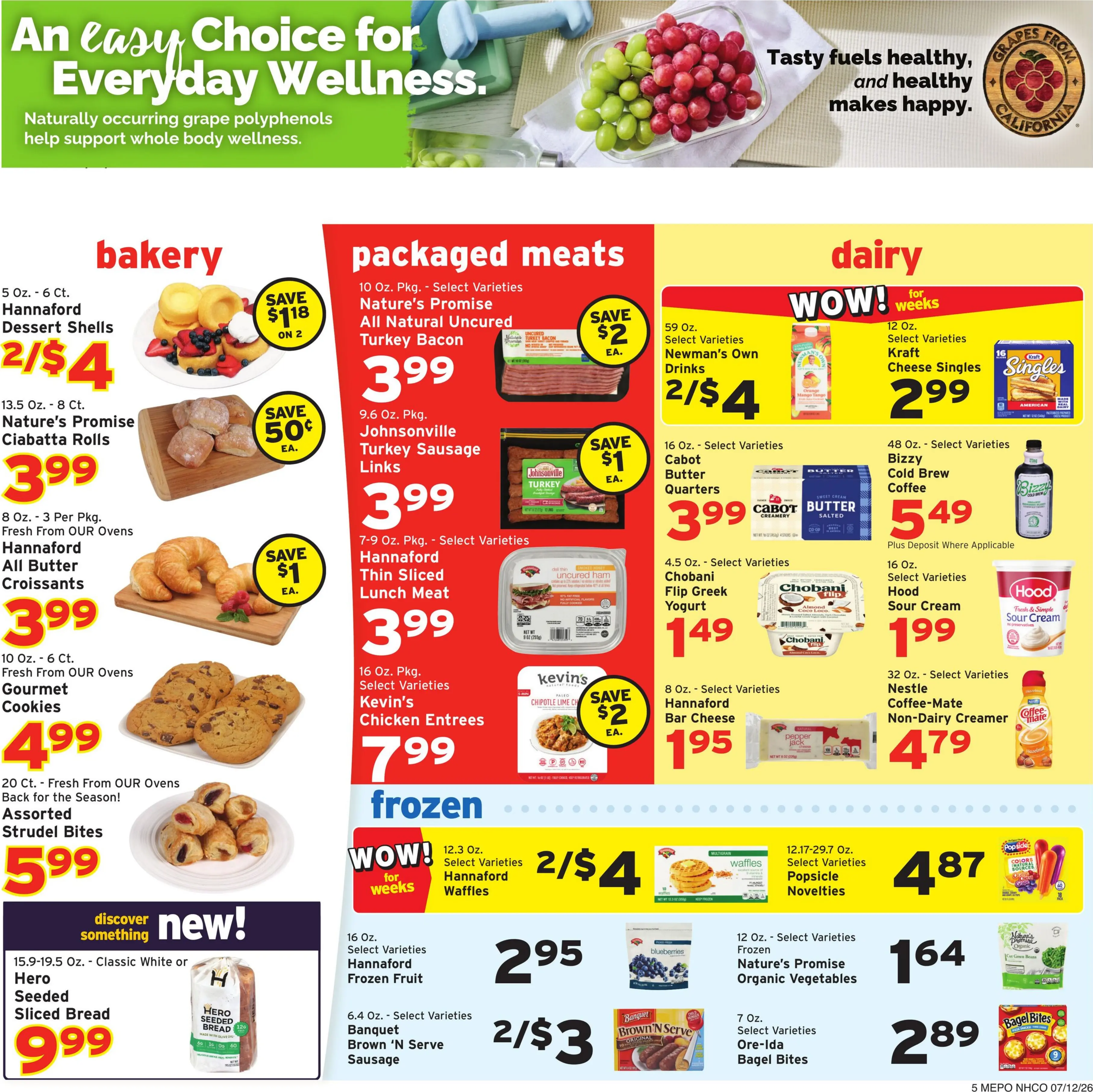 Hannaford Weekly Ad Page 5