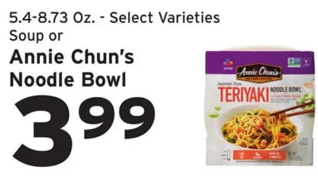 Annie Chun's Noodle Bowl