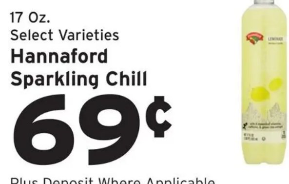 Hannaford Sparkling Chill