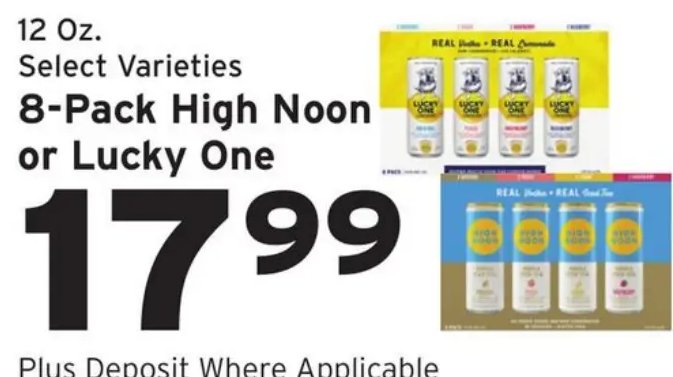 8-Pack High Noon or Lucky One