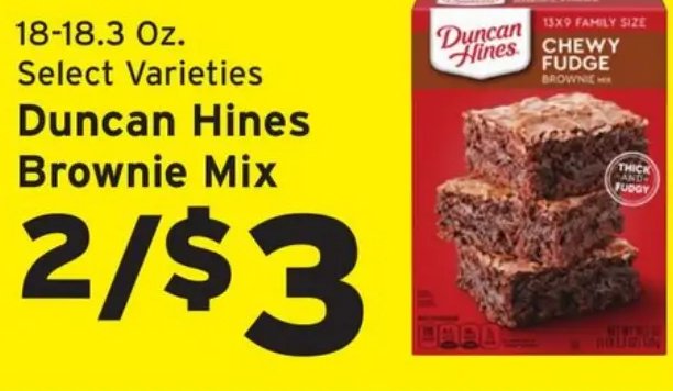 Duncan Hines Brownie Mix