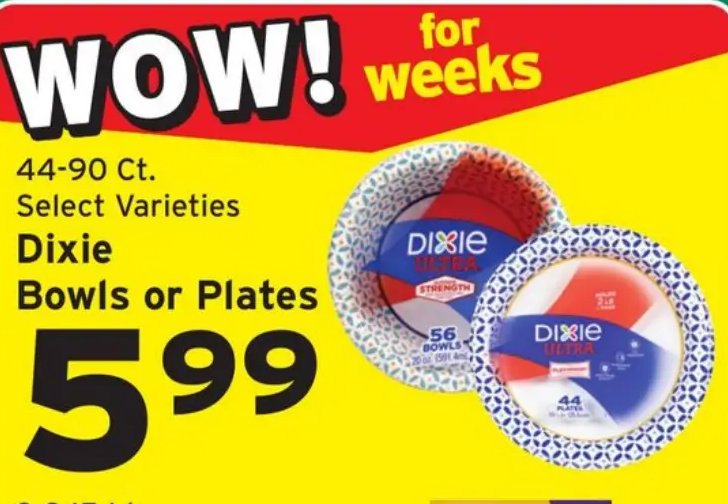 Dixie Bowls or Plates