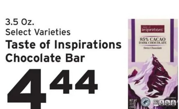 Taste of Inspirations Chocolate Bar
