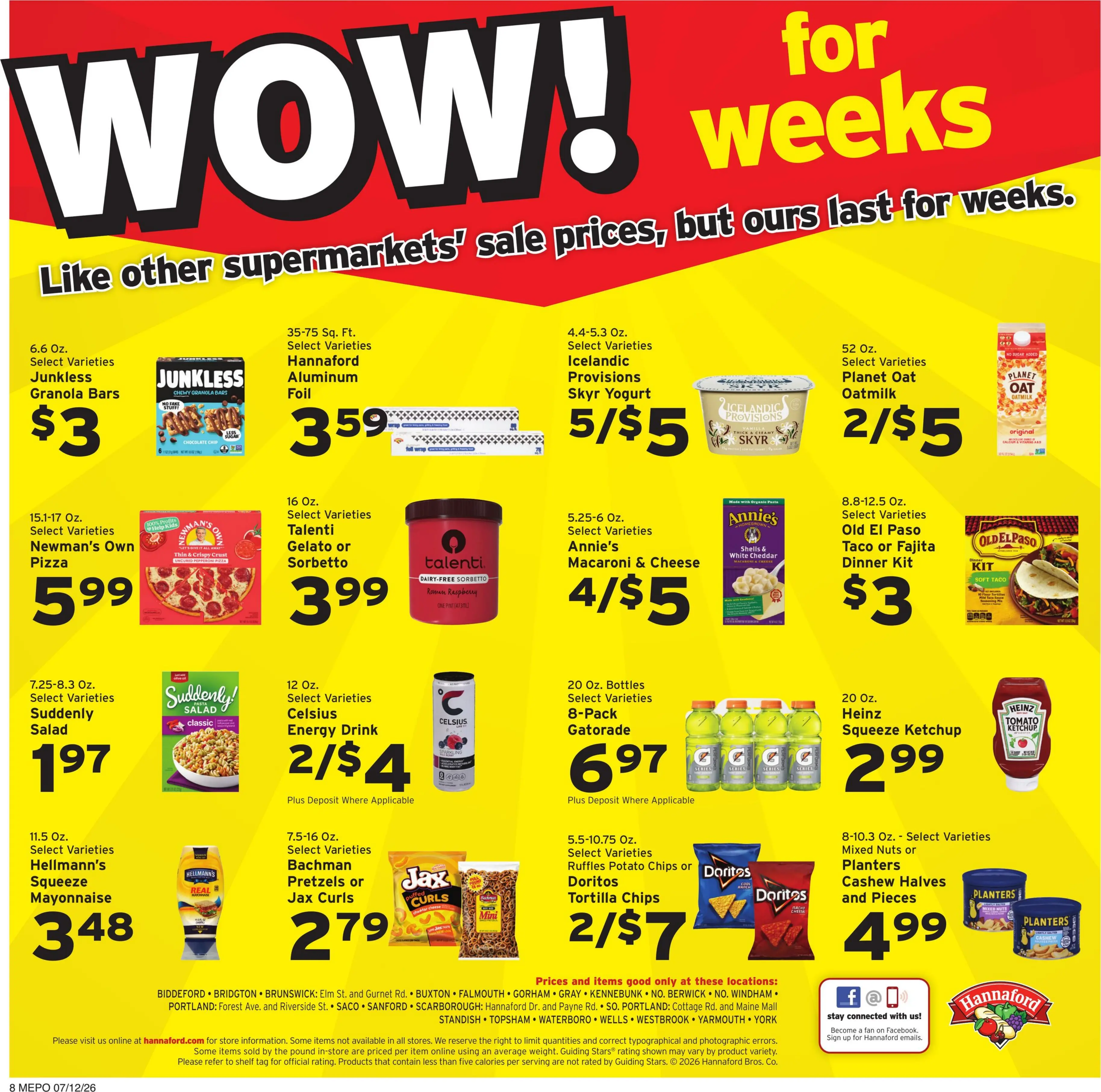 Hannaford Weekly Ad Page 8