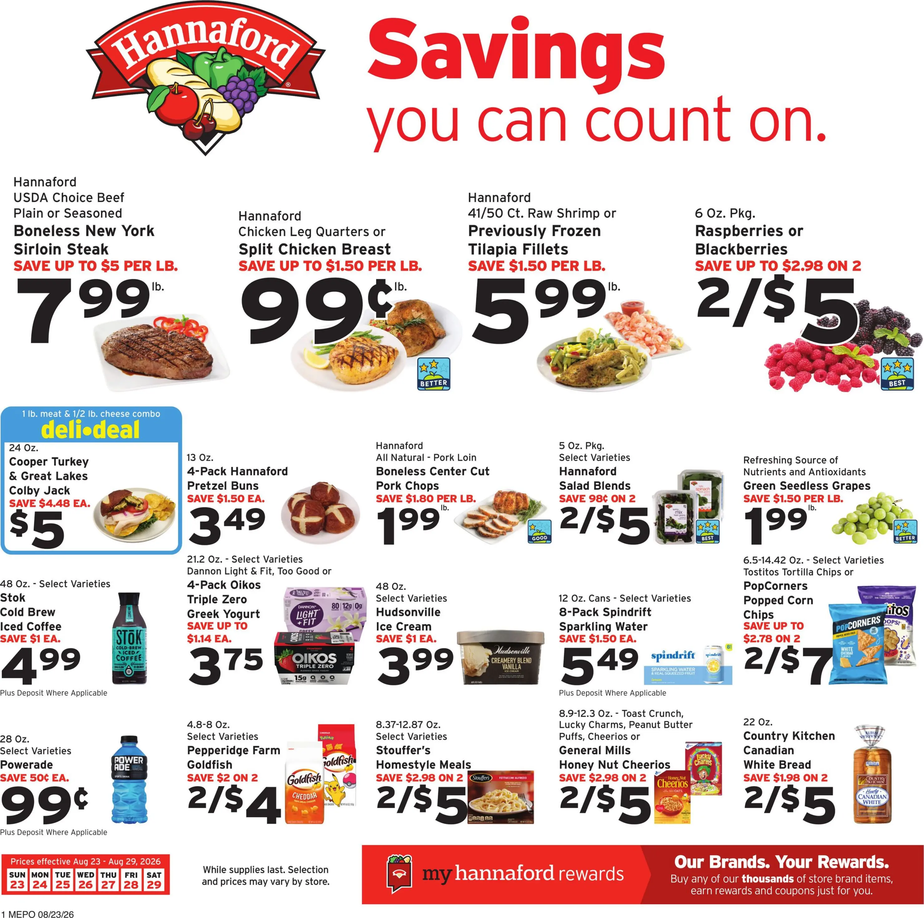 Hannaford Weekly Ad Next Week