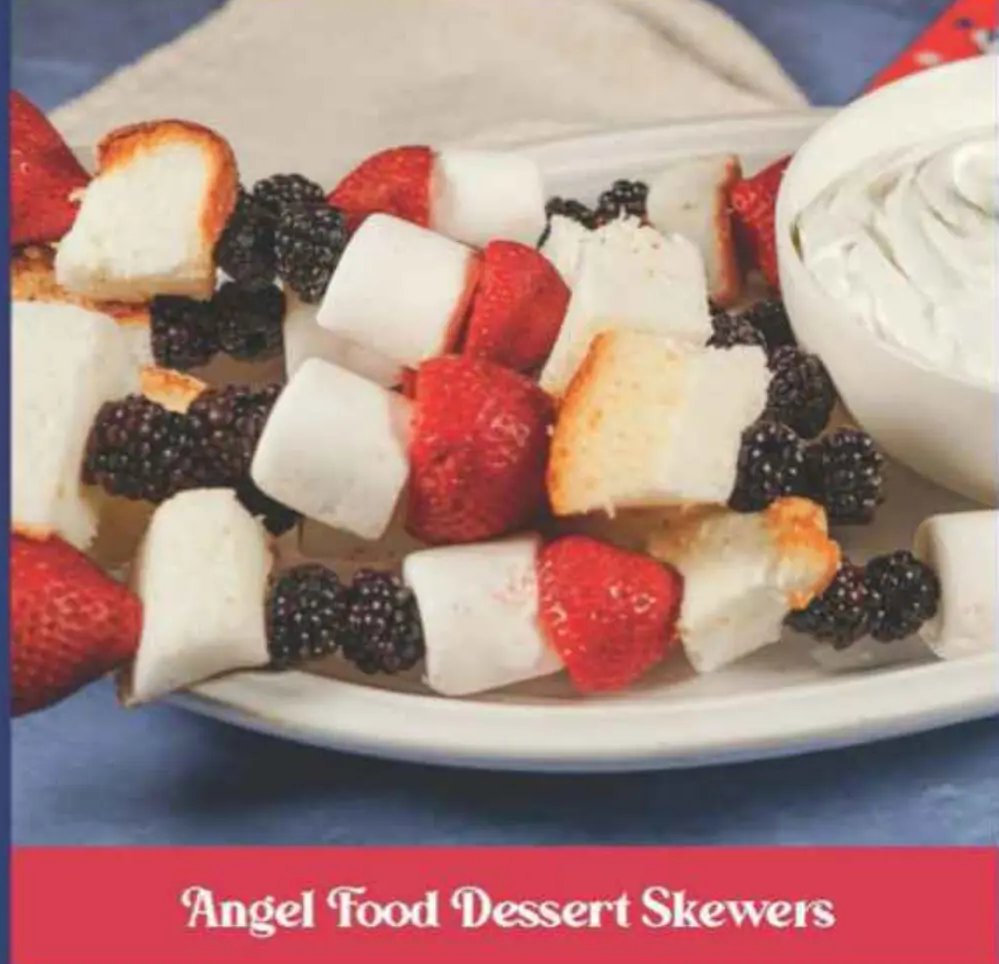 Angel Food Dessert Skewers