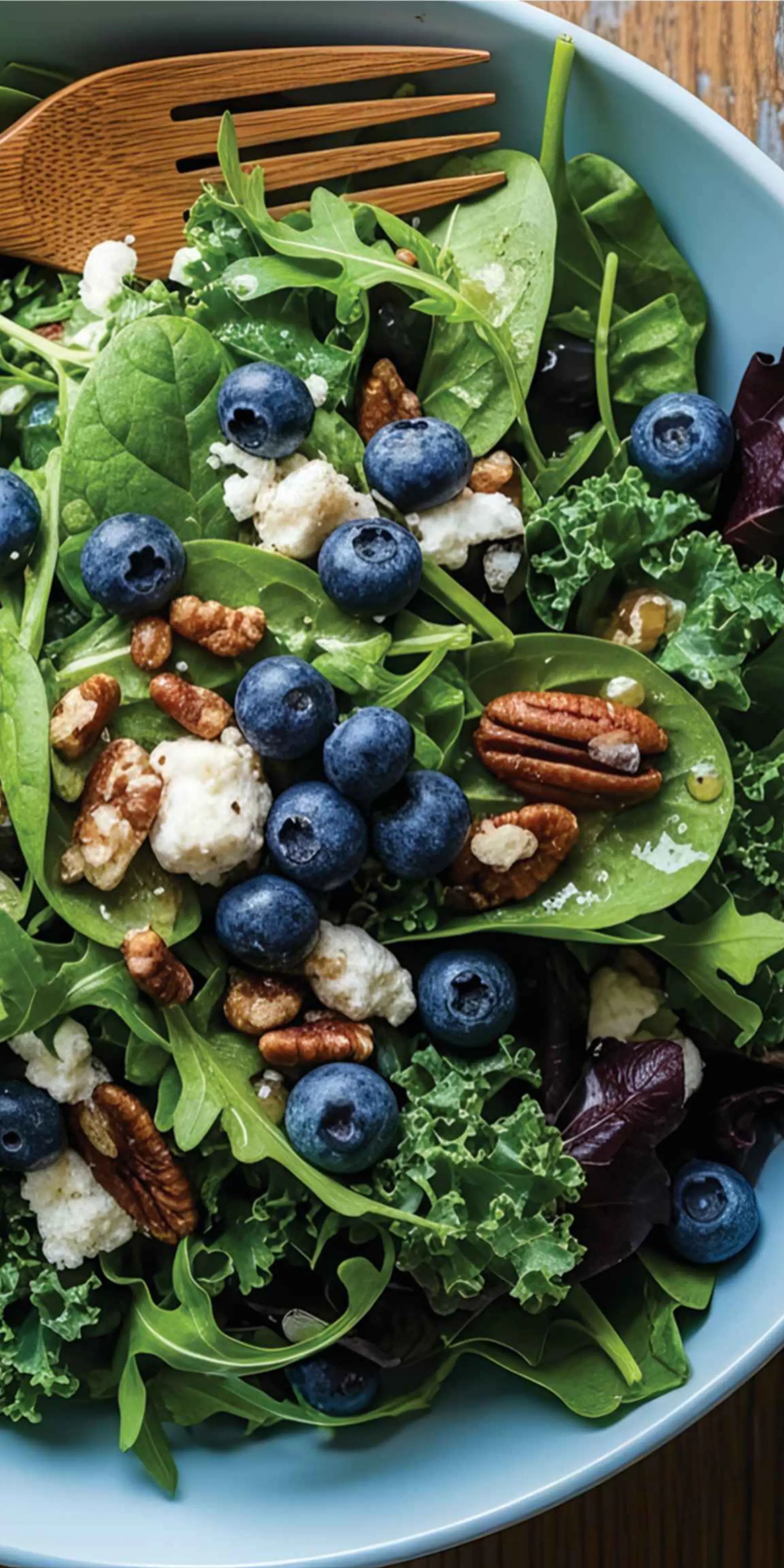 Blueberry & Kale Salad