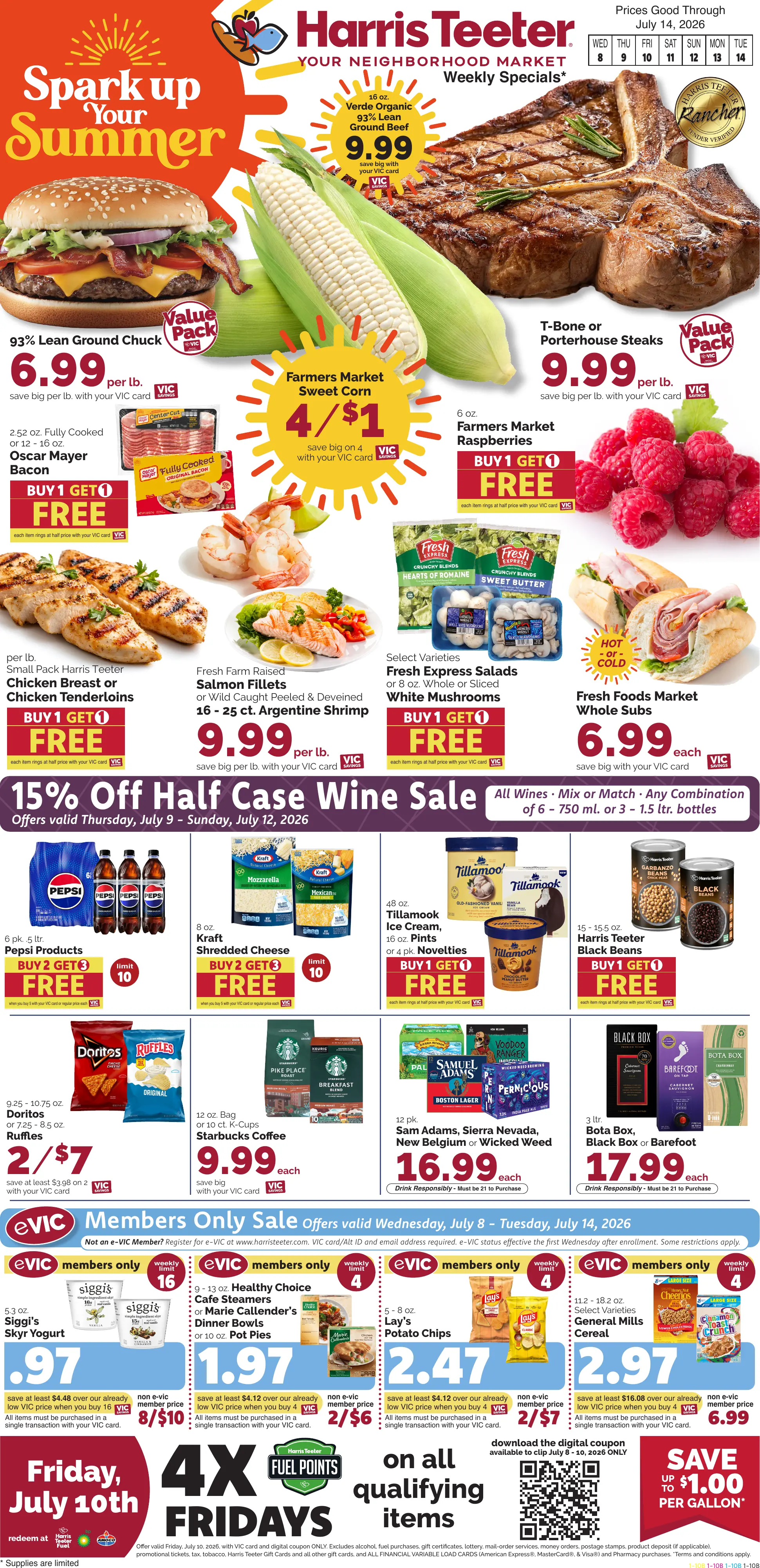 Harris Teeter Weekly Ad Page 1