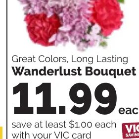 Great Colors, Long Lasting Wanderlust Bouquet