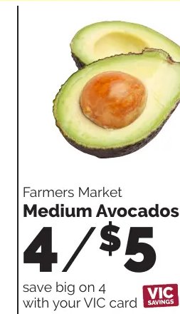 Farmers Market Medium Avocados