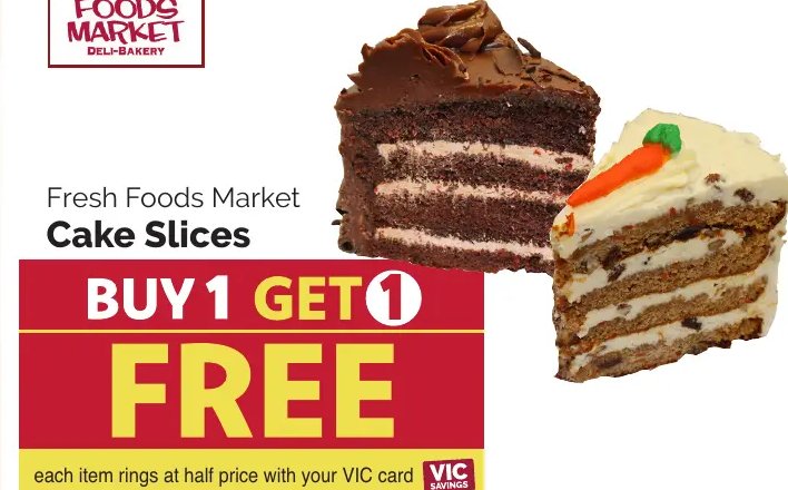 Fresh Foods Market Cake Slices