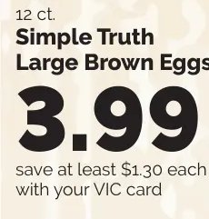 Simple Truth Large Brown Eggs
