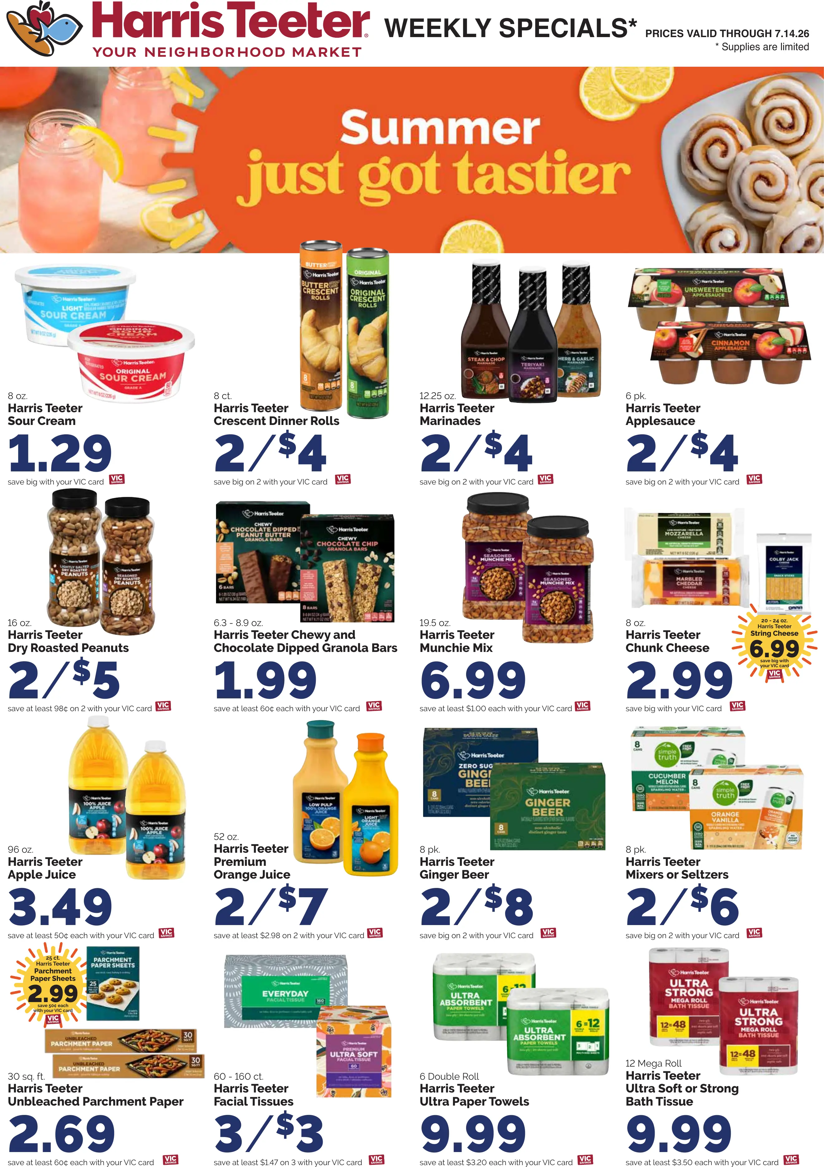 Harris Teeter Weekly Ad Page 12
