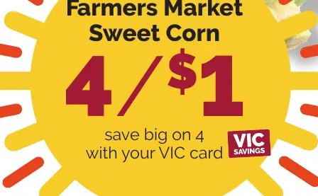Farmers Market Sweet Corn