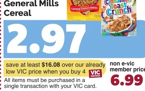 General Mills Cereal