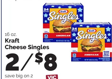 Kraft Cheese Singles