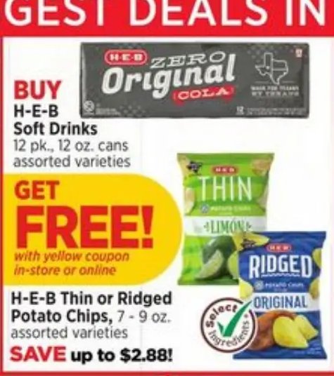 H-E-B Soft Drinks