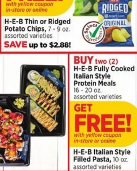 H-E-B Thin or Ridged Potato Chips