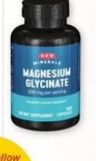 H-E-B Vitamins, Minerals, or Supplements