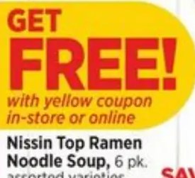 Nissin Top Ramen Noodle Soup