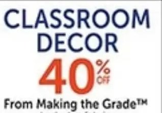 CLASSROOM DECOR