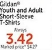 Gildan® Youth and Adult Short-Sleeve T-Shirts