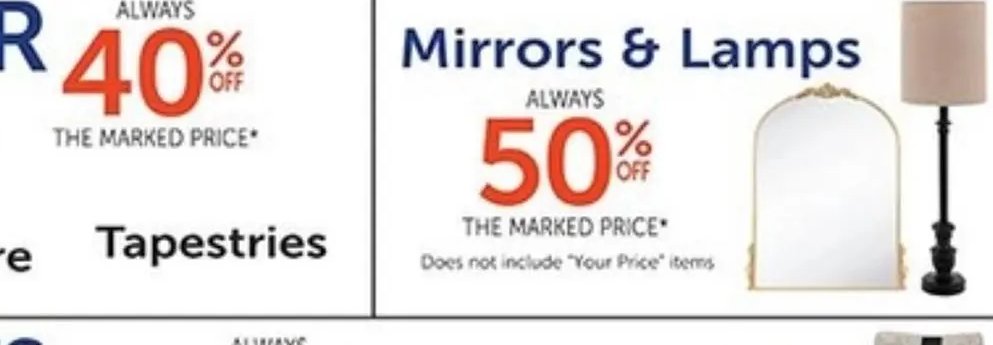 Mirrors & Lamps