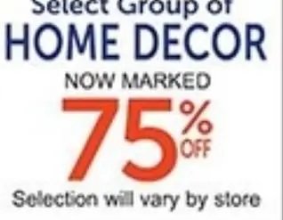 Select Group of HOME DECOR
