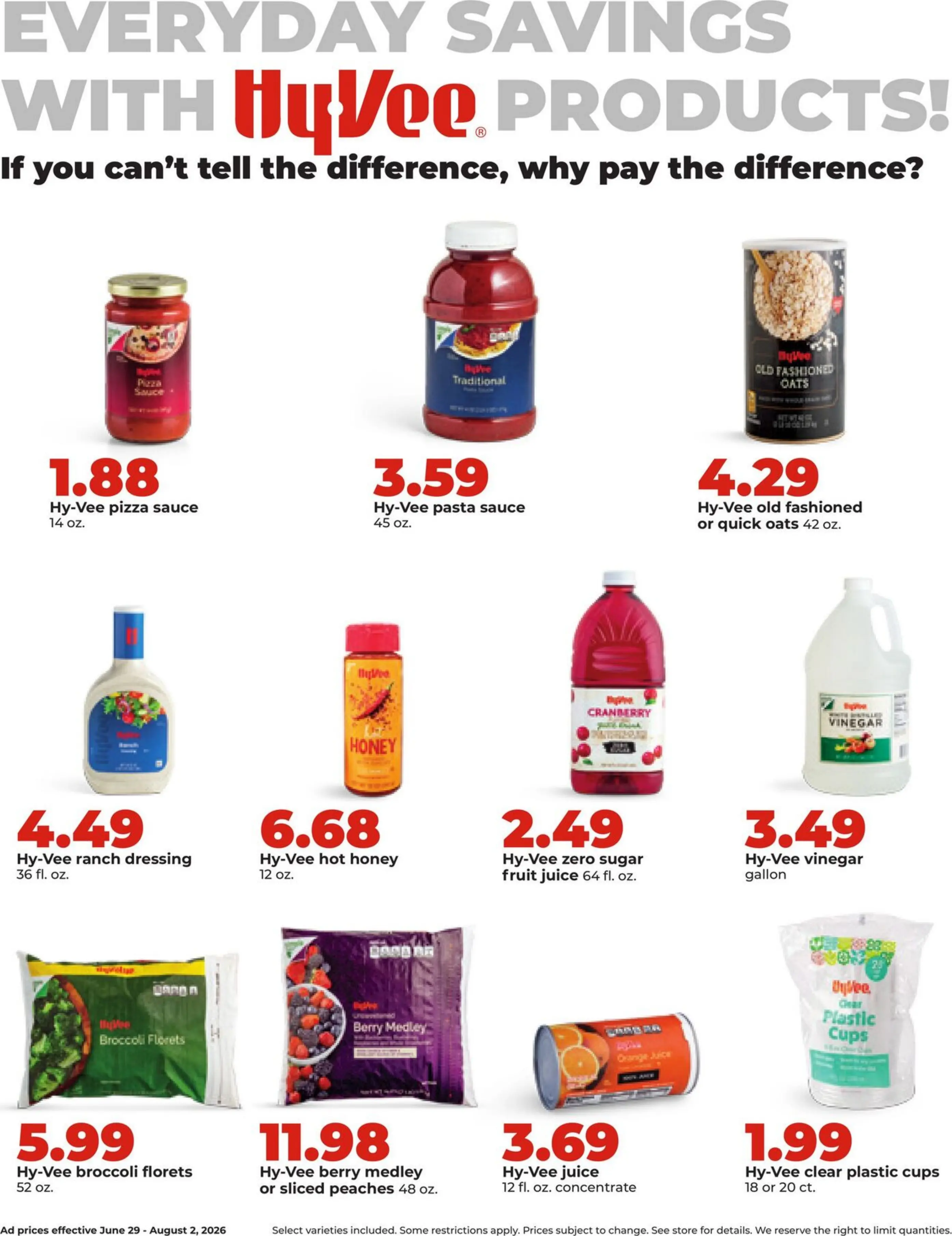 Hy-Vee Weekly Ad Page 10