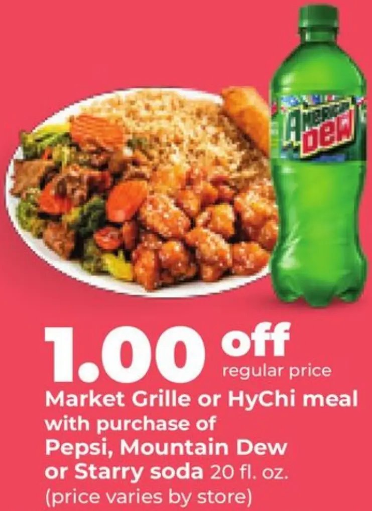 Market Grille or HyChi meal
