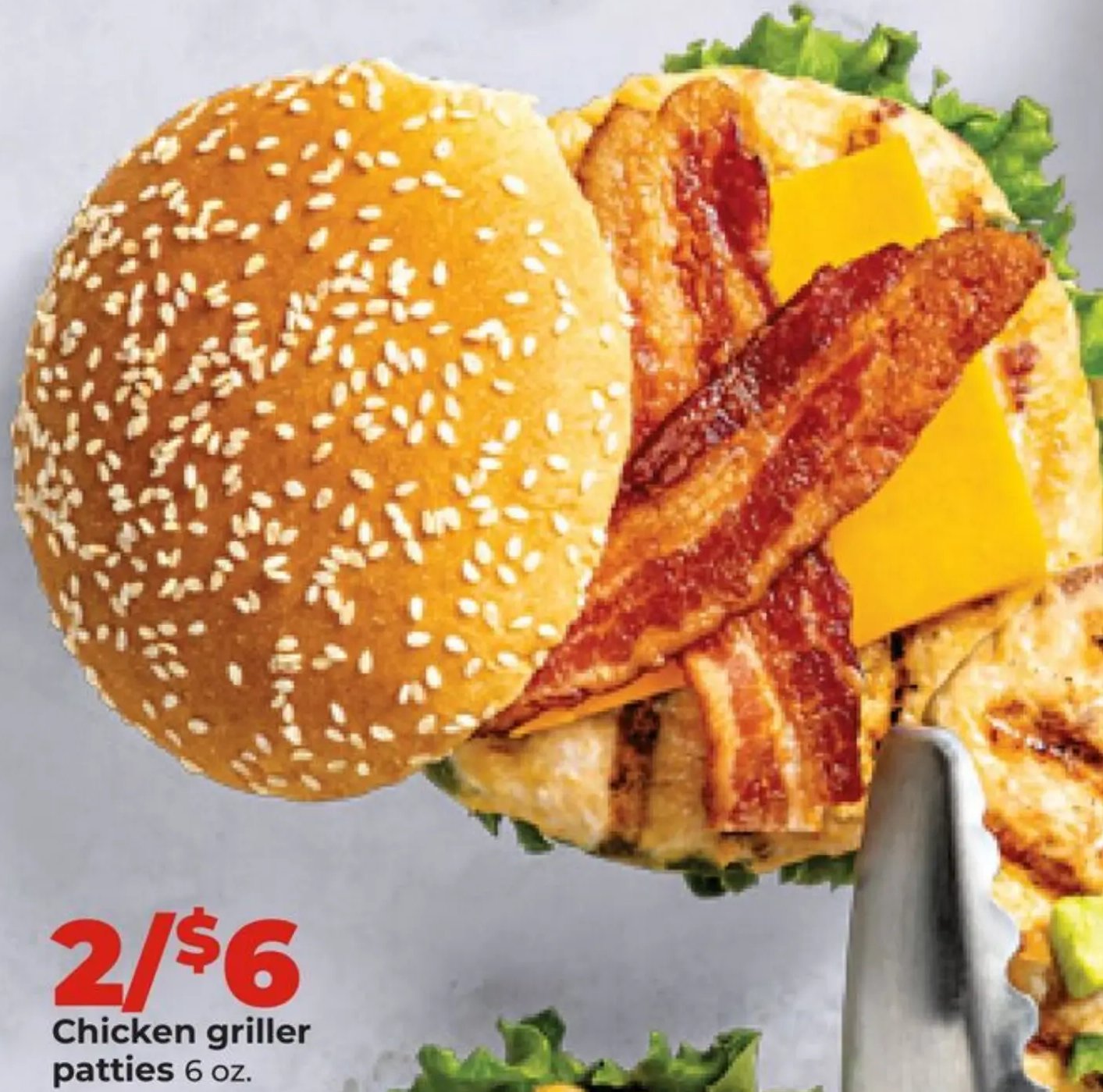 Chicken griller patties