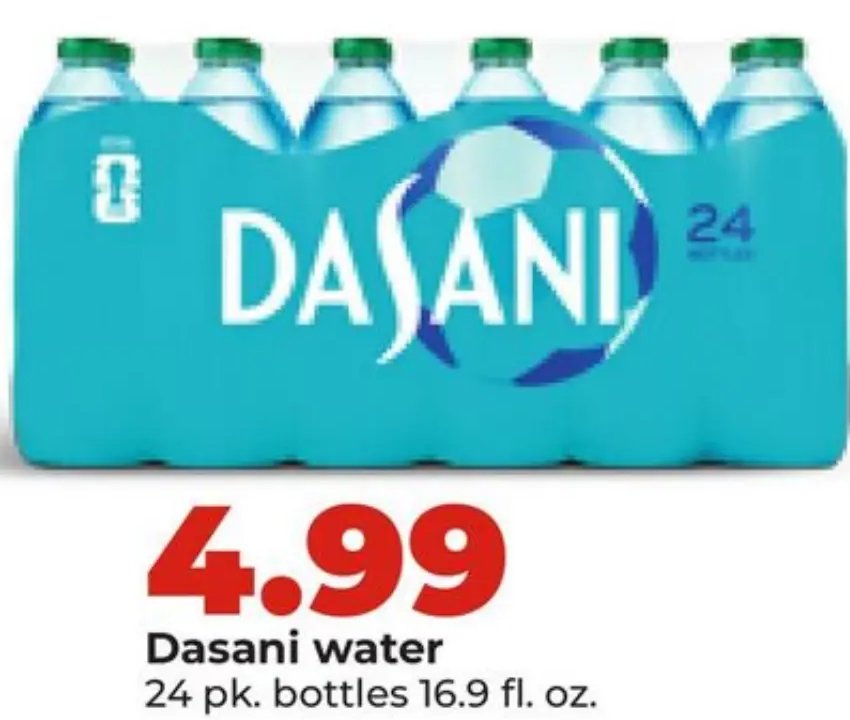Dasani water