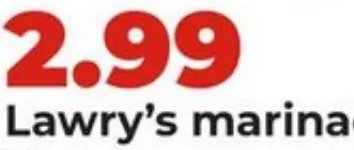 Lawry's marinade