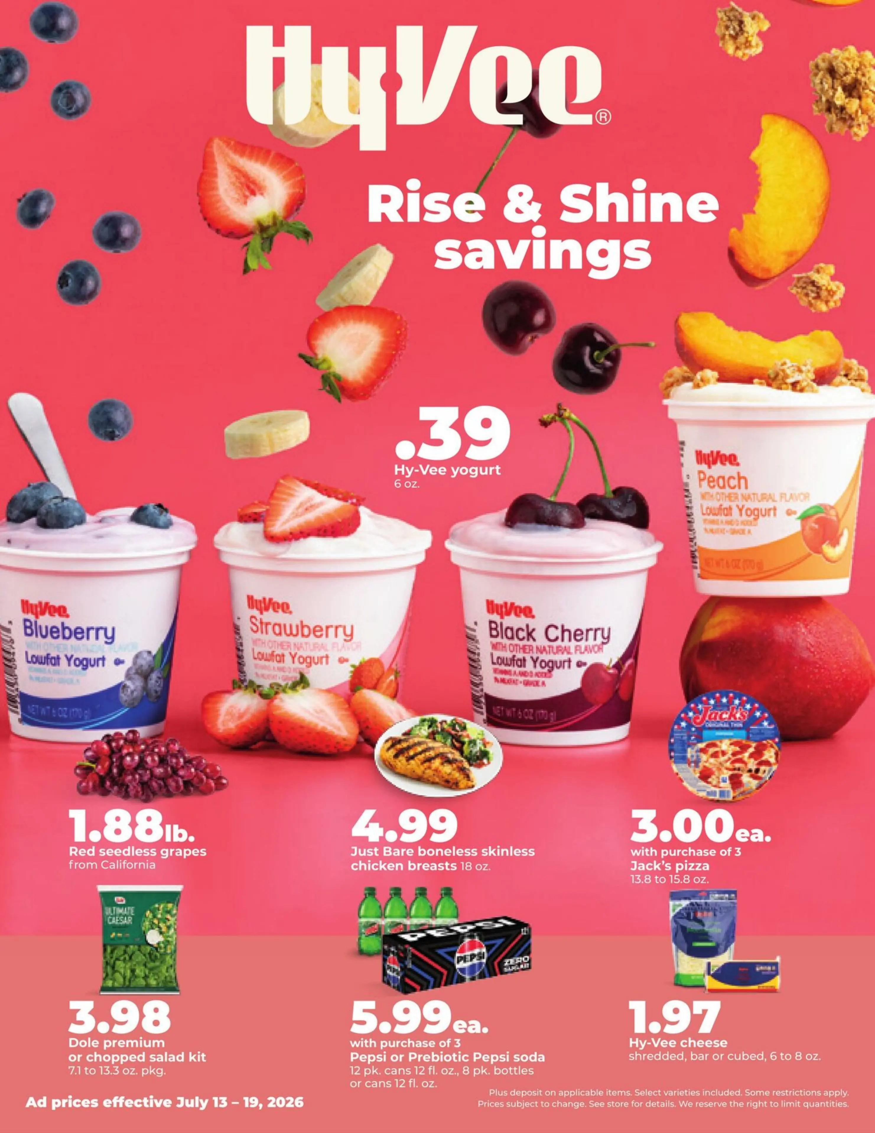 Hy-Vee Weekly Ad Page 1