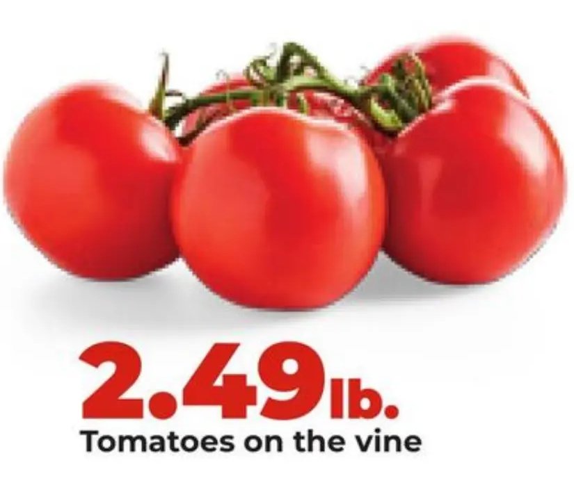Tomatoes on the vine