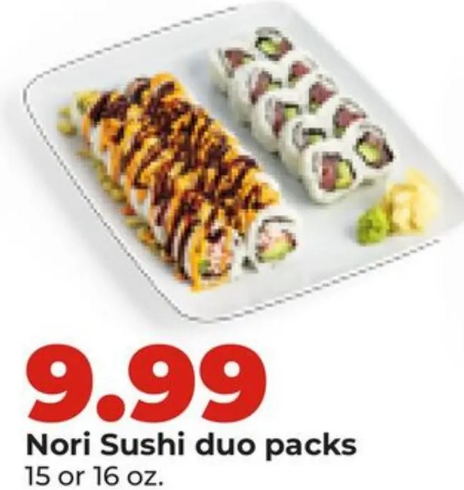 Nori Sushi duo packs