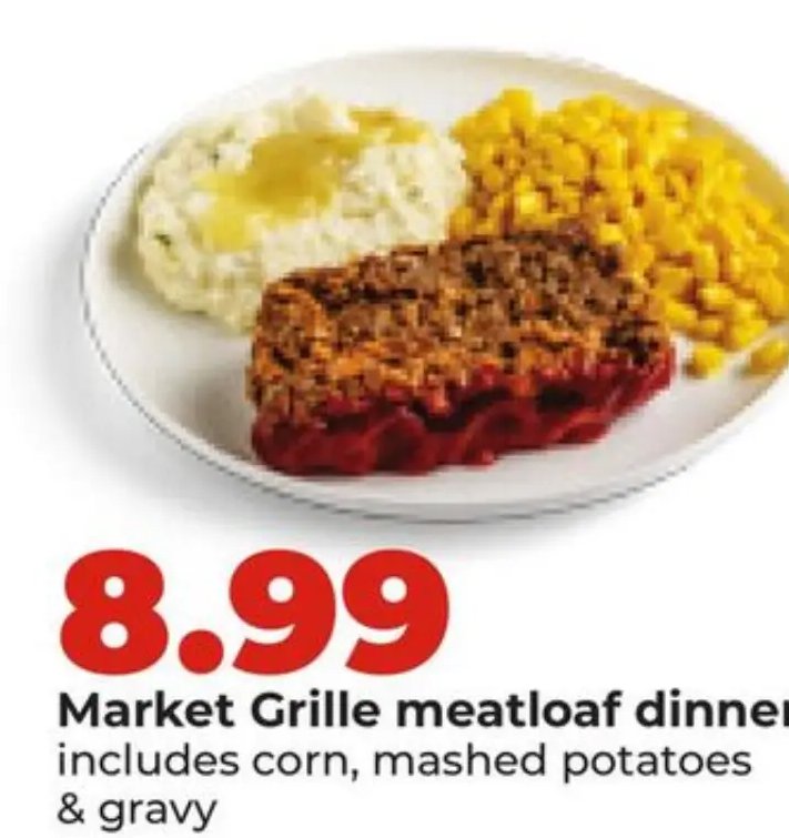 Market Grille meatloaf dinner