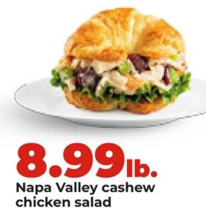 Napa Valley cashew chicken salad