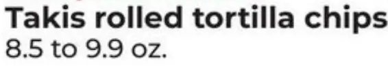 Takis rolled tortilla chips