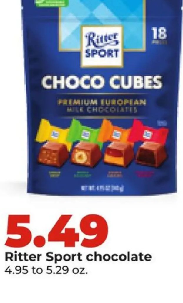 Ritter Sport chocolate