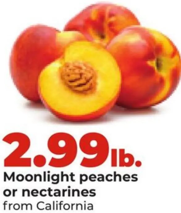 Moonlight peaches or nectarines