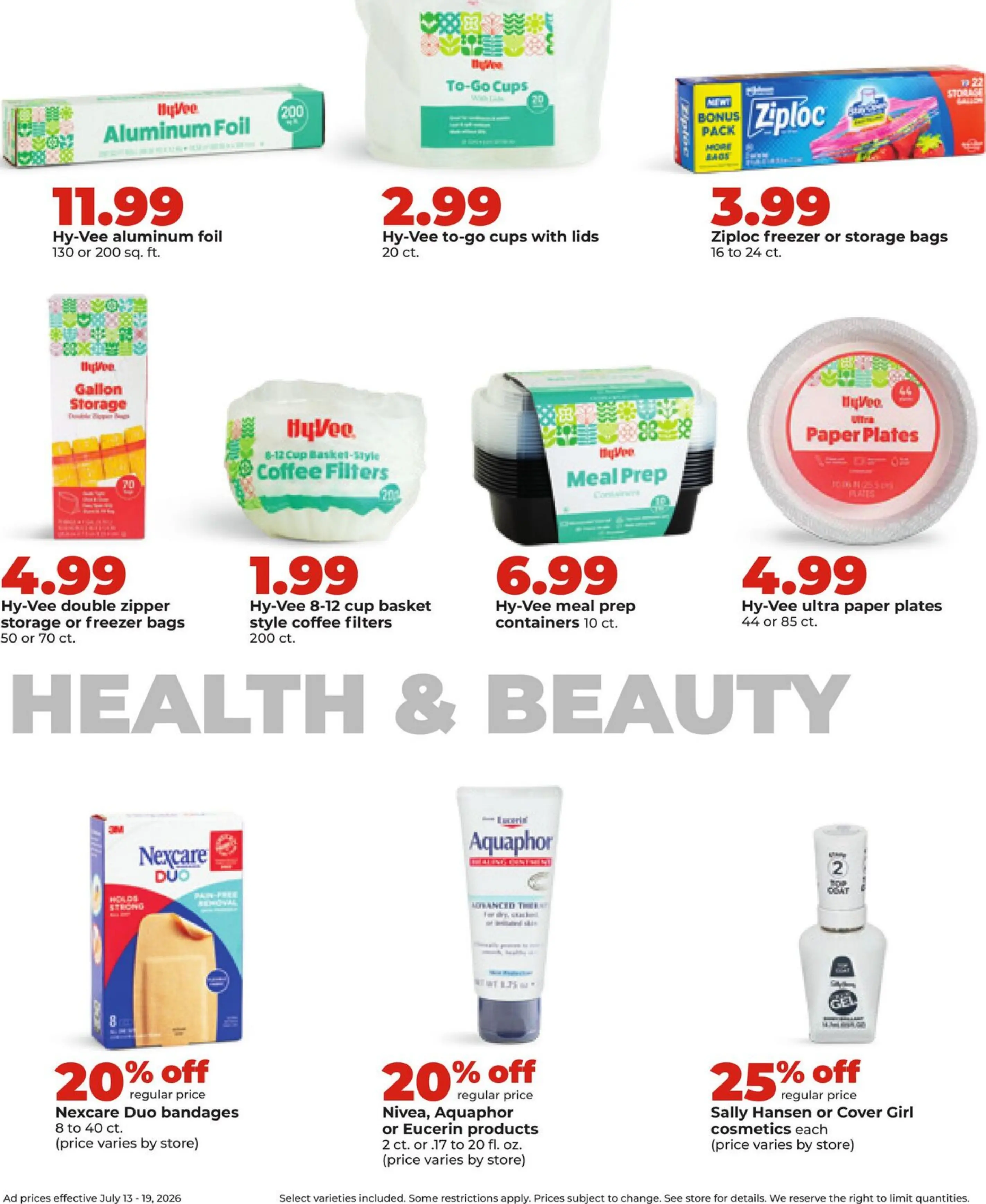 Hy-Vee Weekly Ad Page 38