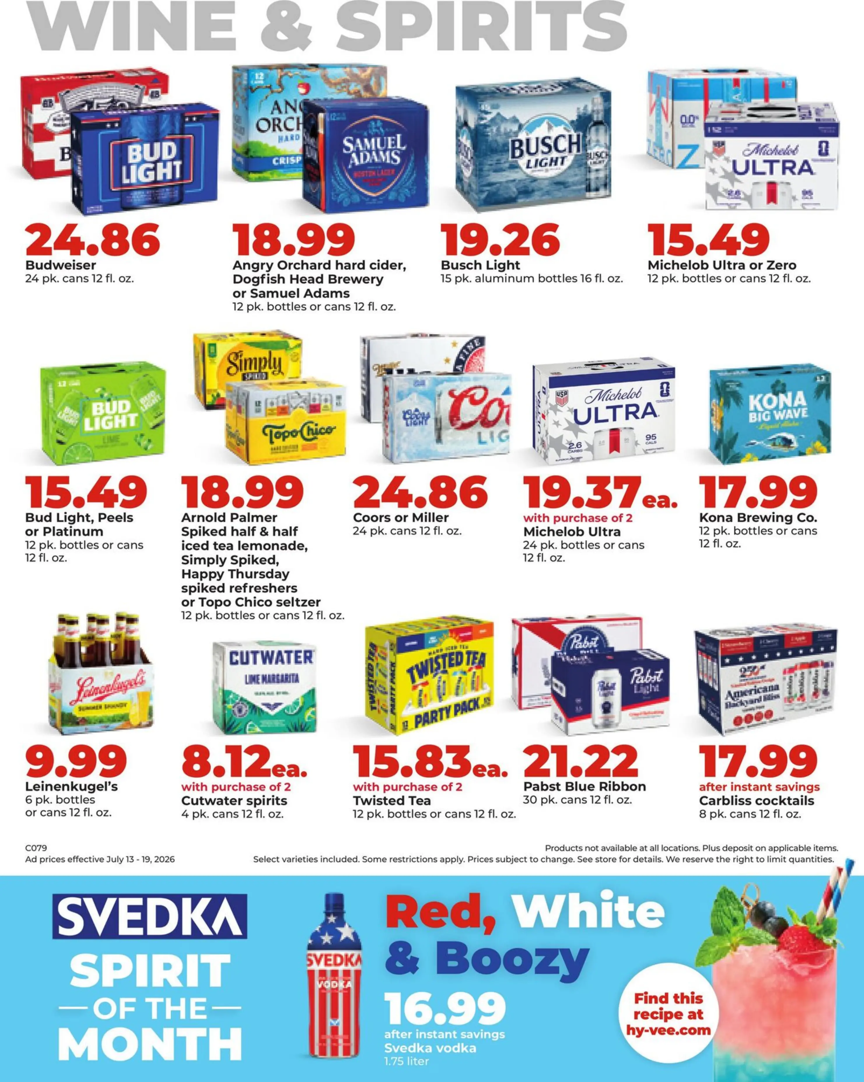 Hy-Vee Weekly Ad Page 39